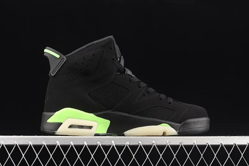 All categories Air Jordan Jordan series basketball shoes Air Jordan 6 Air Jordan 6 "Electric Green" AJ6 Joe 6 black and green CT8529-003